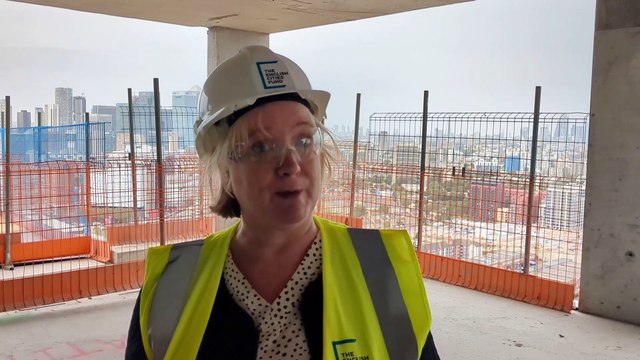 Deputy mayor of London Joanne McCartney at Manor Road Quarter in Canning Town