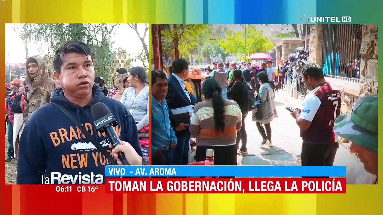 Persiste la vigilia en la Gobernación de Cochabamba, autoridades se reunirán en busca de una solución