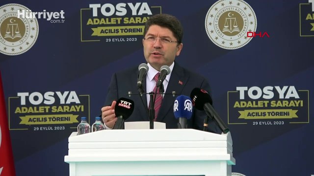 Adalet Bakanı Yılmaz Tunç, Tosya Adalet Sarayı'nın açılış törenine katıldı