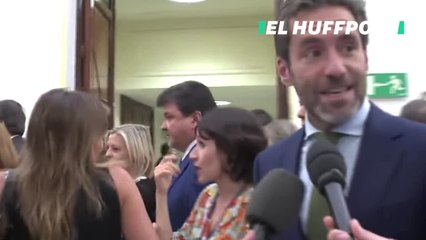 Periodistas en el Congreso dejan a Borja Sémper con la palabra en la boca