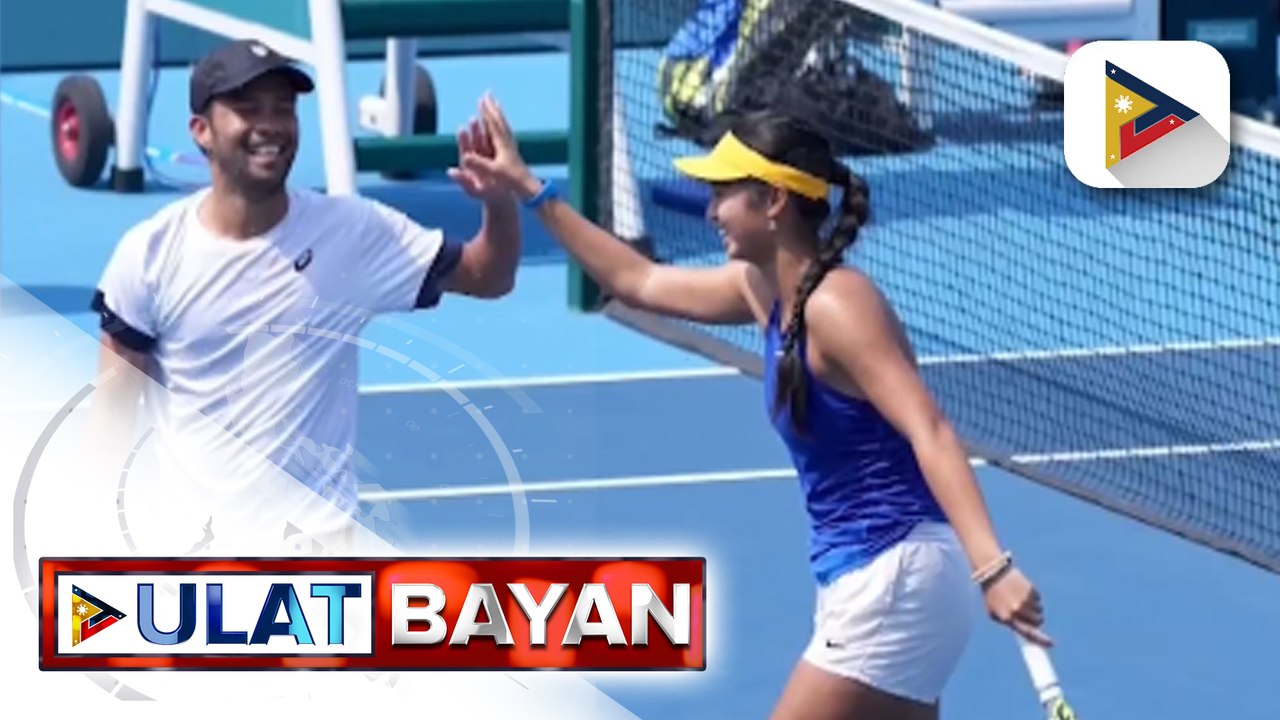 Eala at Alcantara, nakuha ang pangalawang bronze medal ng Philippine Tennis sa ASIAD