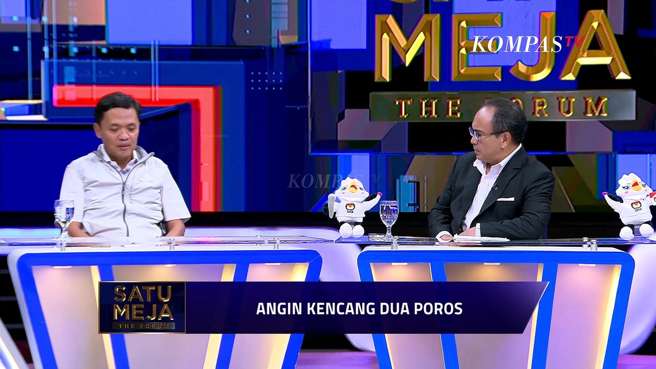 Isu Dua Poros Mencuat, Ahmad Basarah: Kalau Dari Reailitas Politik Itu Tidak Akan Terjadi| SATU MEJA