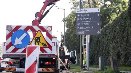 krakow remont ulica opolska