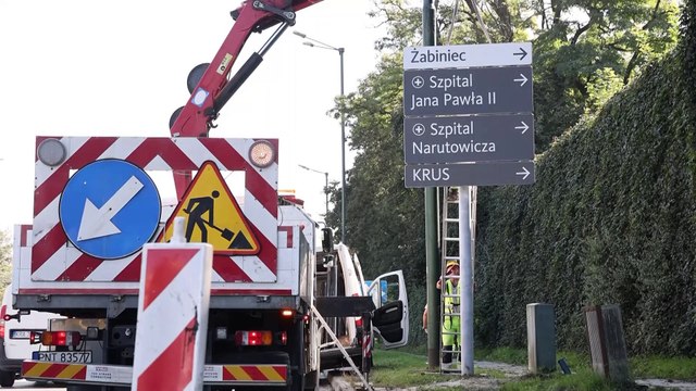 krakow remont ulica opolska