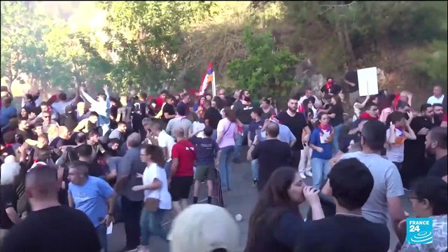 Nagorno-Karabakh: Armenian global diaspora protest, rally to help refugees