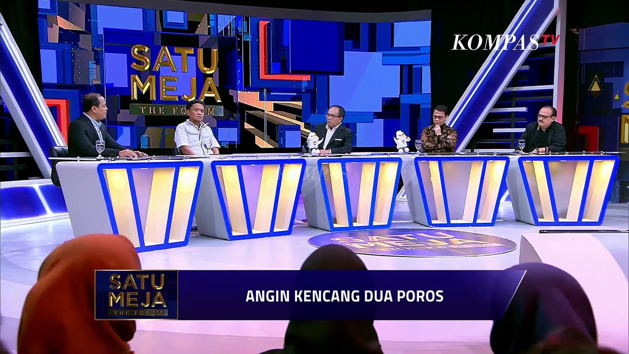Soal Pilpres Dua Poros, Eros Djarot Menyebut Ada Seorang Center Player Pada Isu Ini |  SATU MEJA