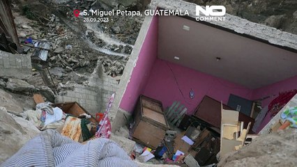 Las fuertes lluvias en Guatemala dejan al menos 29 muertos y miles de desplazados