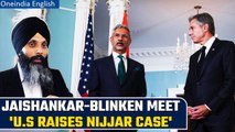 U.S. Urges Indian Cooperation in Canadian Probe in Nijjar Killing | Oneindia News