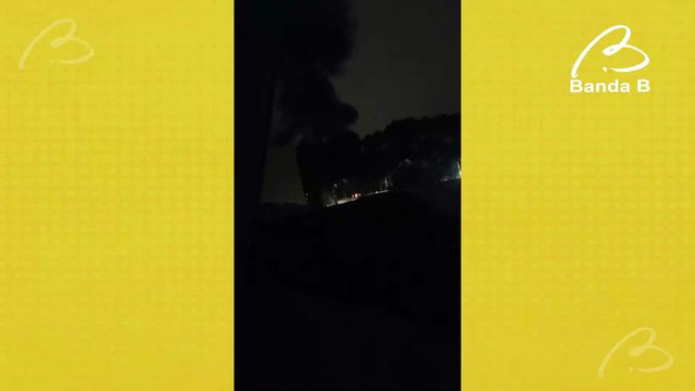 Incêndio de grandes proporções toma conta de empresa em São José dos Pinhais