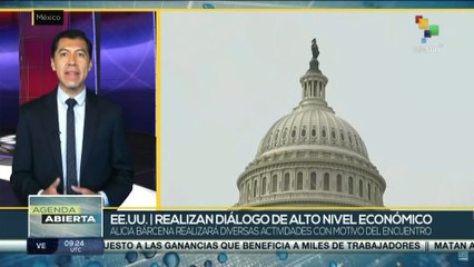 México y EE.UU. realizan diálogo de alto nivel económico en Washington