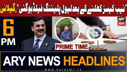 ARY News 6 PM Headlines 29th Sep 2023 | Gillani speaks up on Level-Playing Field