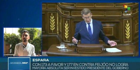 Candidato del Partido Popular español no logra mayoría parlamentaria para gobierno