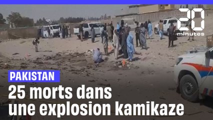 Tải video: Pakistan : Au moins 25 morts dans une explosion contre une procession #Shorts