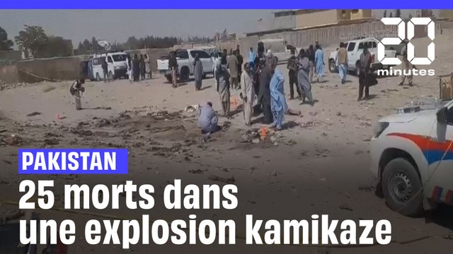 Pakistan : Au moins 25 morts dans une explosion contre une procession #Shorts
