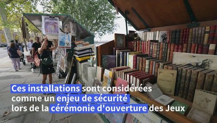 Déplacement des bouquinistes aux JO: une première réunion pour des tests