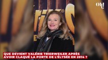 Que devient Valérie Trierweiler après avoir claqué la porte de l'Élysée en 2014 ?