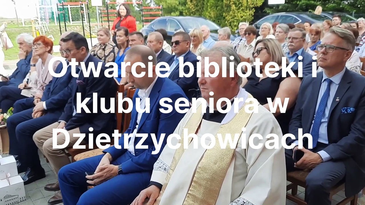 Gazeta Lubuska. Otwarcie biblioteki i klubu seniora w Dzietrzychowicach