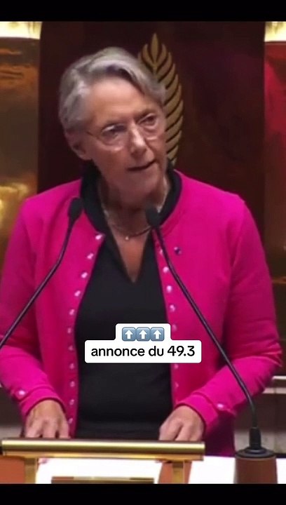 Élisabeth Borne utilise une nouvelle fois le 49.3 pour faire passer un projet de loi de programmation des finances publiques