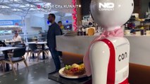 CAN: O robô que facilita a vida aos empregados de mesa no Kwait