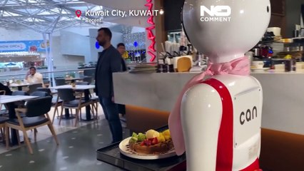 CAN: O robô que facilita a vida aos empregados de mesa no Kwait