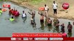 Chennai News : कावेरी जल के लिए तमिलनाडु के किसानों का विरोध प्रदर्शन