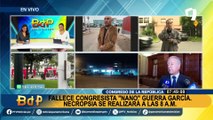 Congreso: Pabellón Nacional fue izado a media asta por fallecimiento de “Nano” Guerra García