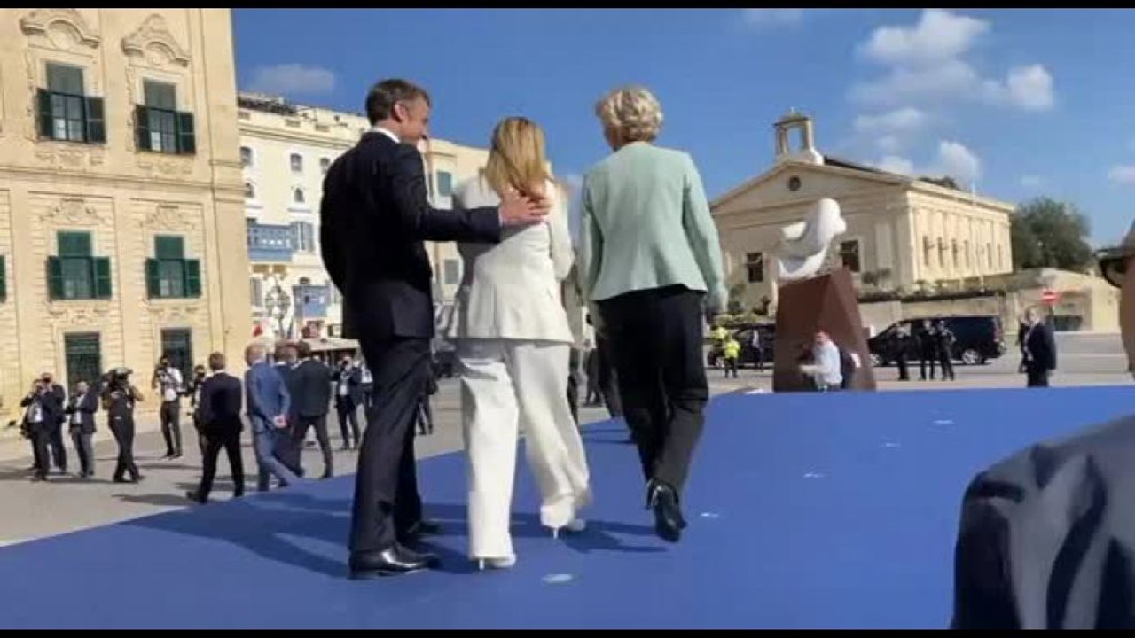 Meloni vede Macron e Von der Leyen a Malta per piano Ue su migranti