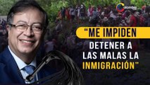 Gustavo Petro: ´no me veo con un látigo golpeando a los inmigrantes que llegan al Darién´