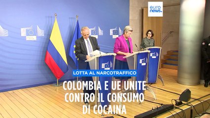 Colombia e Unione europea unite contro il narcotraffico