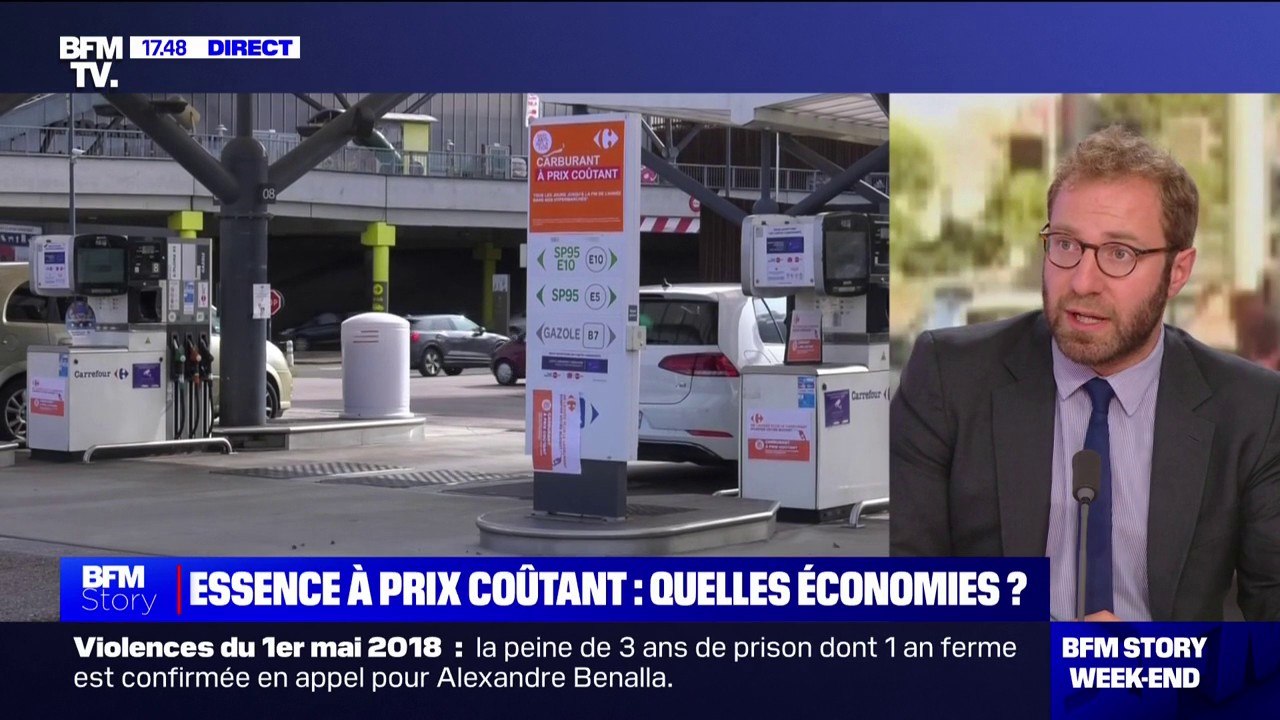 Carburant à prix coûtant: "C'est 120 000 opérations qui vont être déclenchées d'ici la fin de l'année, ça contribue à l'effort collectif pour faire baisser les prix", pour Antoine Armand (Renaissance)