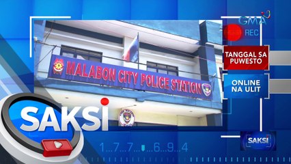 Hepe ng Malabon Police, tanggal sa puwesto | Saksi