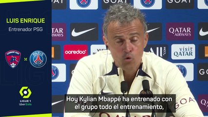 Luis Enrique habla del estado de Mbappé, Hakimi y la relación con los ultras