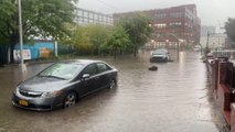 Etats-Unis : les rues de New York totalement inondées après un épisode pluvieux de grande ampleur (vidéo)