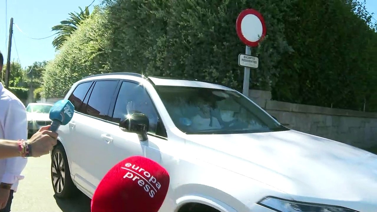 El rey emérito comienza las regatas en Sanxenxo