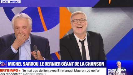 « Je ne fais rien » : Michel Sardou se confie sur son quotidien avec sa femme