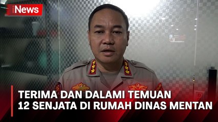 Polda Metro Jaya Terima dan Dalami Temuan 12 Senjata di Rumah Dinas Menteri Pertanian