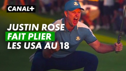 Justin Rose écrase team US - Ryder Cup 2023 session 2