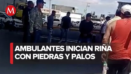 Riña deja un hombre apuñalado en estación del Tren Interurbano México-Toluca