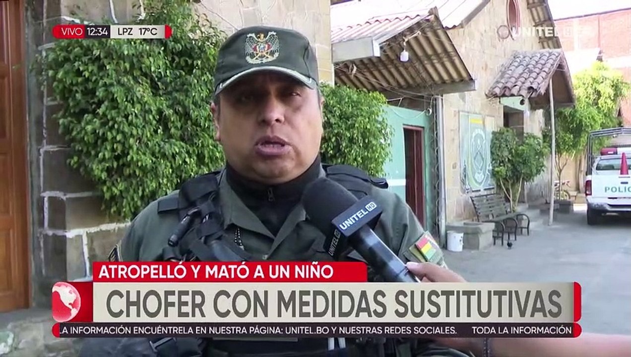 Otorgan medidas sustitutivas al chofer que arrolló y mató a un niño en Tutimayu