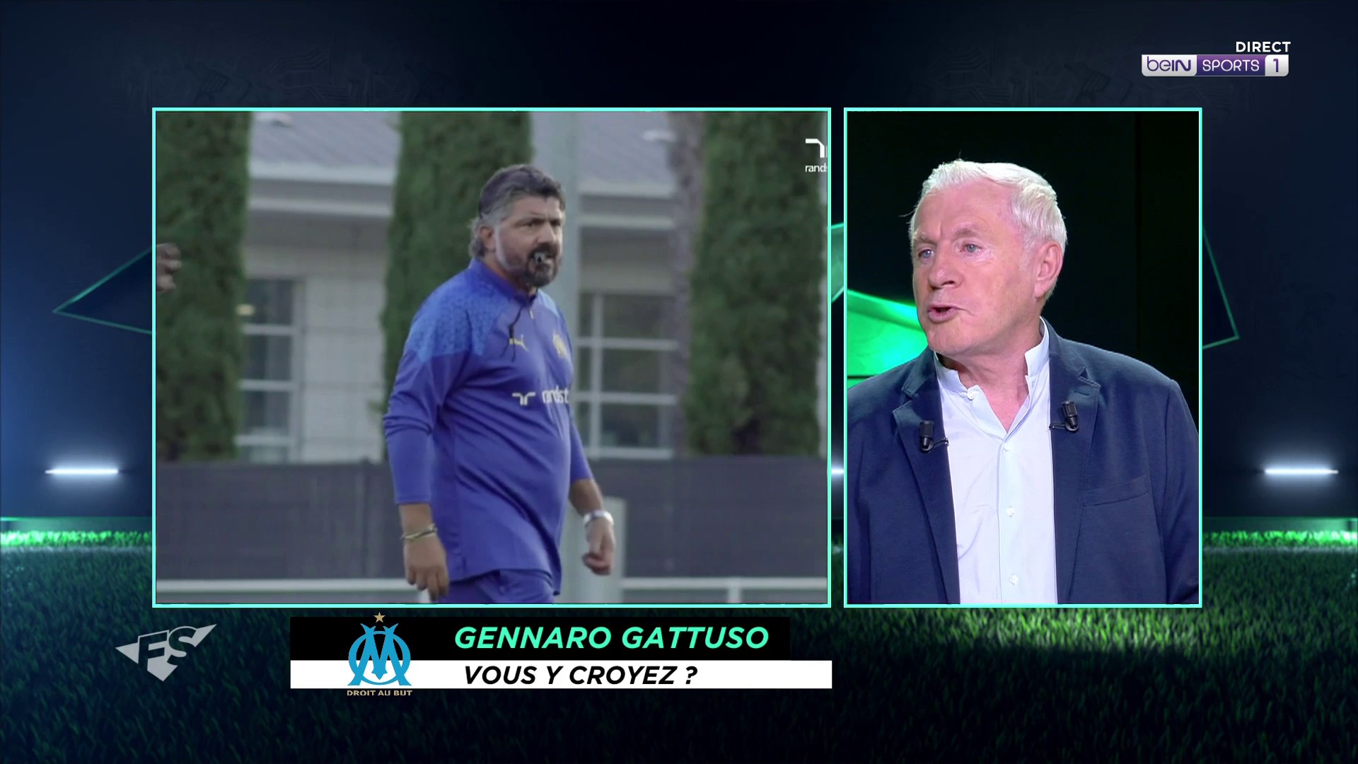 Luis Fernandez "valide à 100%" le choix Gattuso à l'OM !