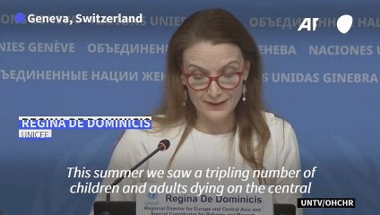 Dead and missing migrants in Mediterranean tripled this summer, says UN