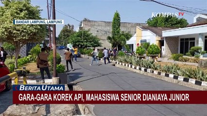 Hanya karena Masalah Korek, 4 Mahasiswa Junior di Lampung Aniaya Senior