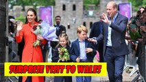 Prince George and Princess Charlotte Join Kate and William for Surprise Visit to Wales for Platinum