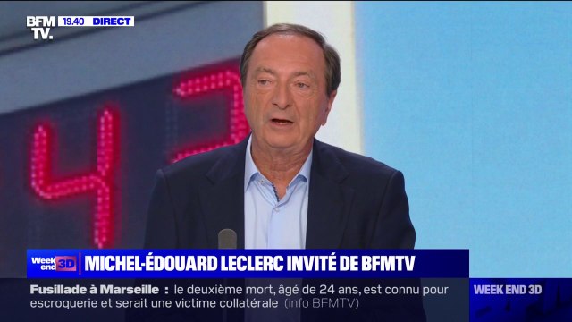 Carburant à prix coûtant: On est 14 centimes en dessous de Total qui dit bloquer ses prix à 1,99 euro , affirme Michel-Édouard Leclerc