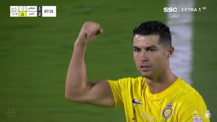 أهداف مباراة النصر 2 - 1 الطائي_رونادووو الحرااق _ دوري روشن السعودي  Al Nassr Vs Al Tai Goals