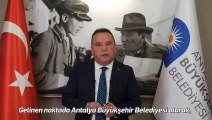 Antalya Büyükşehir Belediye Başkanı Muhittin Böcek'ten Altın Portakal Film Festivali açıklaması