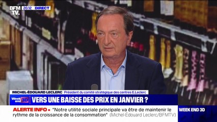 Michel-Édouard Leclerc sur 2024: "Aucun fournisseur ne nous annonce des baisses"