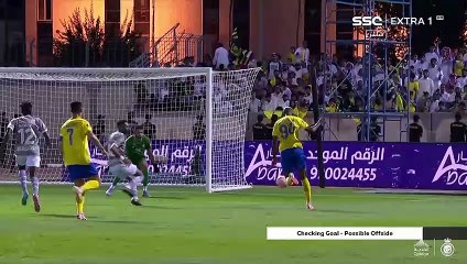 أهداف مباراة النصر 2 - 1 الطائي - دوري روشن السعودي 23_24 - الجولة 8 Al Nassr Vs Al Tai Goals