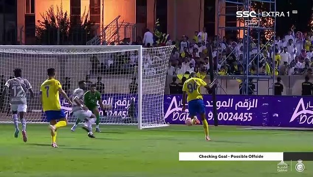 أهداف مباراة النصر 2 - 1 الطائي - دوري روشن السعودي 23_24 - الجولة 8 Al Nassr Vs Al Tai Goals