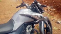 Motociclista fica ferido em acidente na Rua Bem-te-vi